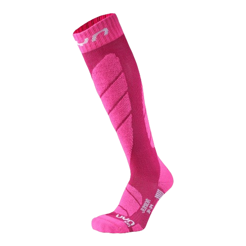 Skisocken UYN Junior Ski Socks Pink - 2025/26