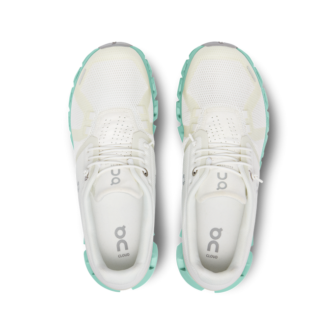 Damen Schuhe On Running Cloud 5 Undyed-white/Creek