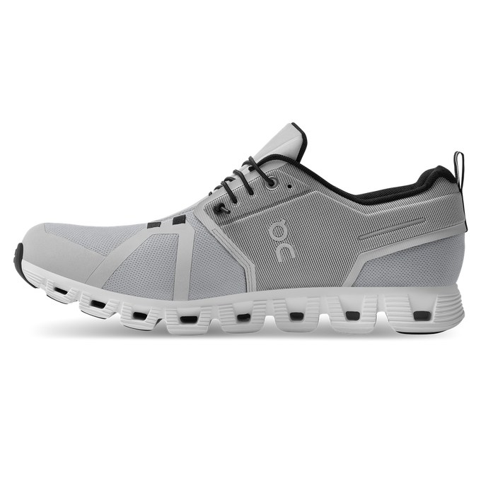 Man Schuhe On Running Cloud 5 Waterproof Glacier/White