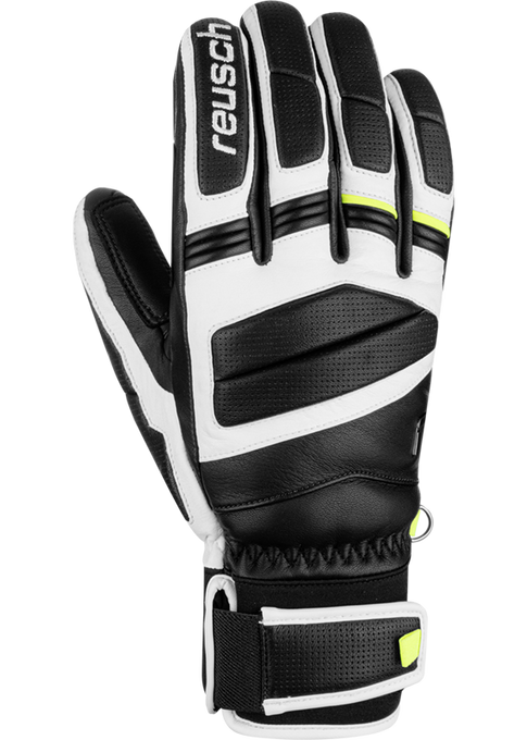 Handschuhe Reusch Master Pro Black/White/Safety Yellow - 2024/25