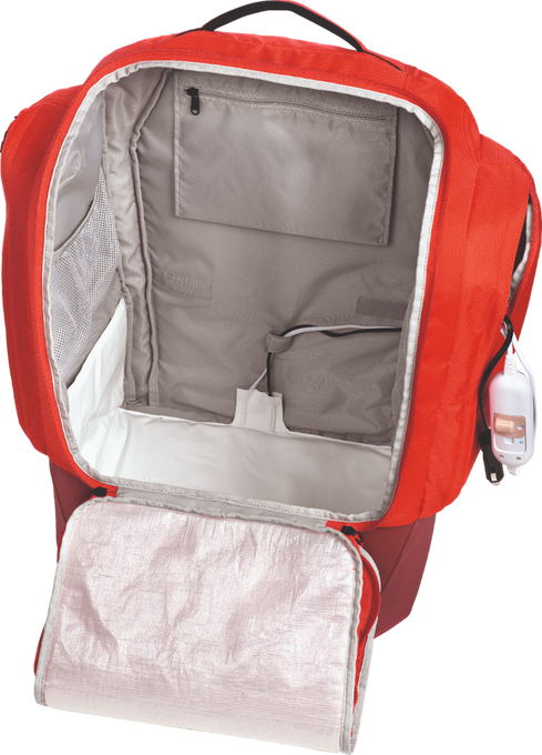 Heated backpack Atomic RS Heated Boot Pack 230V Rio Red 70l - 2024/25