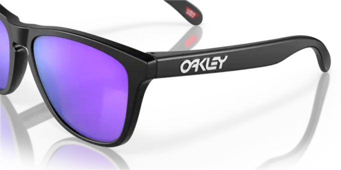 Sonnenbrille Oakley Frogskins Matte Black/Prizm Violet