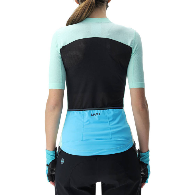 Fahrradtrikot UYN Lady Biking Lightspeed Brook Green/Black - 2023