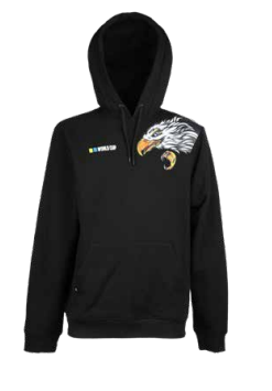 Hoodie Level Worldcup Hoodie Black Junior - 2025/26