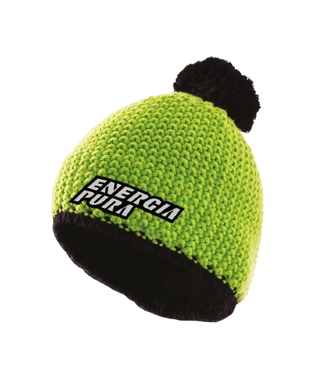 Mütze Energiapura Peak Fluo Green/Black - 2024/25