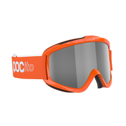 Goggles POC POCito Iris Fluorescent Orange/Partly Sunny Light Silver - 2024/25