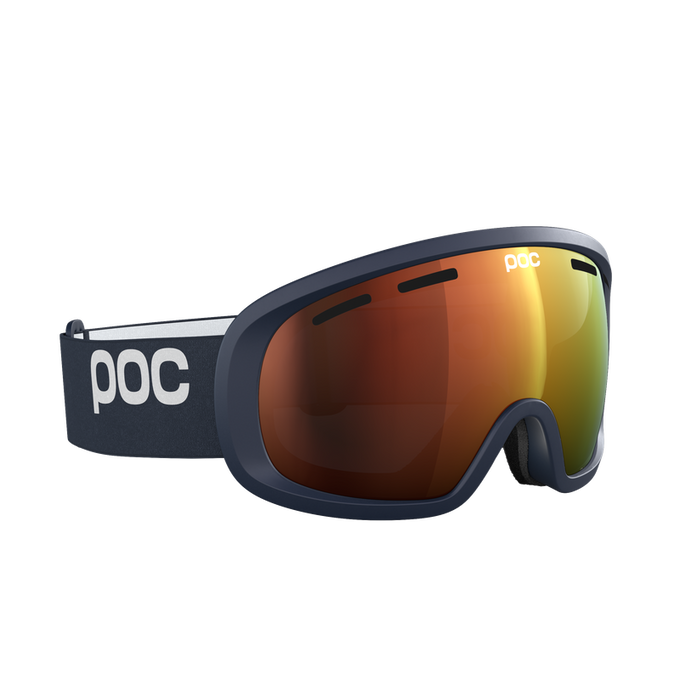 Ski goggles POC Fovea Mid Apatite Navy/Partly Sunny Orange - 2024/25