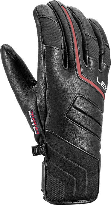 Gloves LEKI Phoenix 3D Black/Red - 2023/24