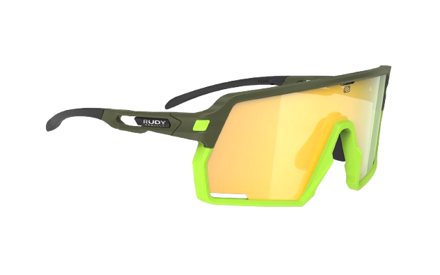 Sunglasses Rudy Project KELION Olive Matte/Multilaser Yellow