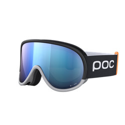 Skibrille POC Retina Mid Race Uranium Black/Argentite Silver/Partly Sunny Blue - 2023/24