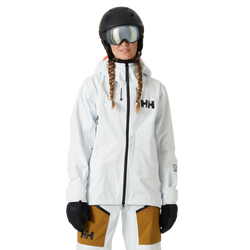 Skijacke Helly Hansen W Sogn Shell Jacket White - 2024/25 