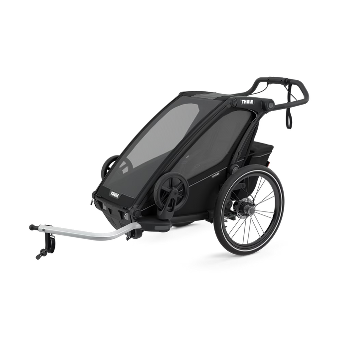 Fahrradanhänger Thule Chariot Sport 1 Midnight Black - 2023