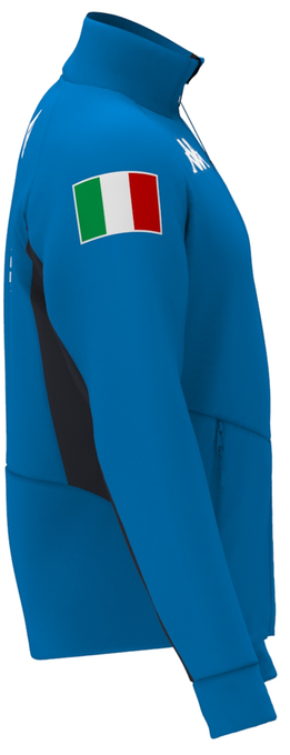 Hoodie Kappa 6CENTO 687 ITA Blue Brilliant /Blu - 2024/25