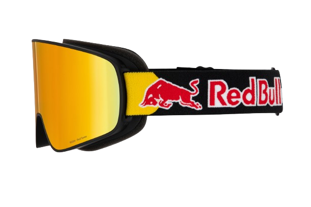 Googles Red Bull Spect RUSH Black/Orange/Red mirror S2 - 2024/25