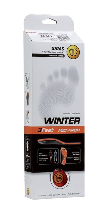 Insoles Sidas Winter 3Feet Mid 