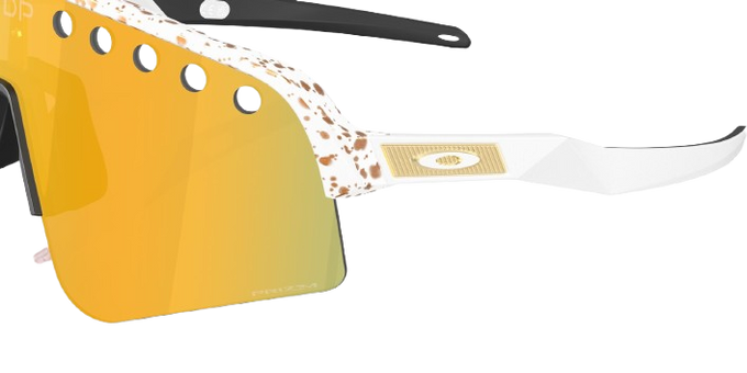 Sonnenbrille OAKLEY Sutro Lite Sweep MVDP Red Gold Splatter Frame/Prizm 24K Lens