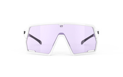 Sunglasses Rudy Project KELION WHITE GLOSS - Impactx™ Photochromic 2 Laser Purple