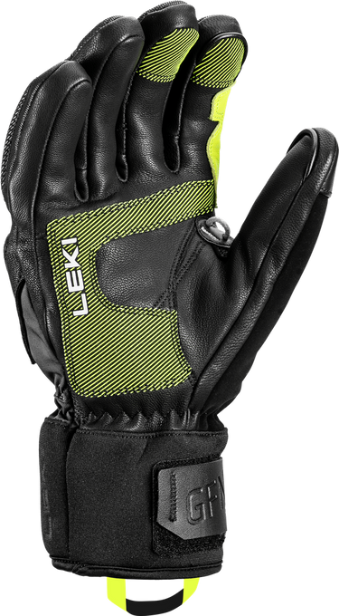 Handschuhe LEKI Griffin Pro 3D Black/Neon - 2024/25