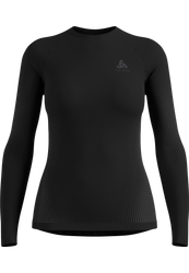 Thermoaktives T-Shirt Odlo Perfomance Warm BL Top Crew Neck L/S Woman Black - 2025/26