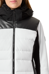 Ski Jacket Descente Sharon White/Black - 2023/24