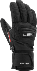 Gloves LEKI Griffin 3D Junior Black - 2025/26
