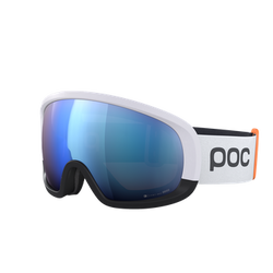 Skibrille POC Fovea Mid Race Hydrogen White/Uranium Black/Partly Sunny Blue - 2023/24