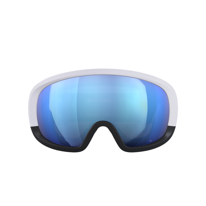 Skibrille POC Fovea Mid Race Hydrogen White/Uranium Black/Partly Sunny Blue - 2023/24