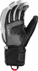 Gloves LEKI Griffin Pro 3D White/Black - 2024/25