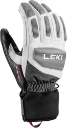 Gloves LEKI Griffin Pro 3D White/Black - 2024/25