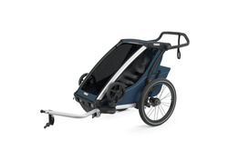 Bicycle Trailer Thule Chariot Cross1 Majolica Blue - 2023