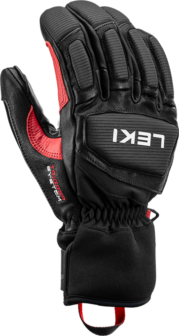 Handschuhe LEKI Griffin Pro 3D Black/Red - 2024/25