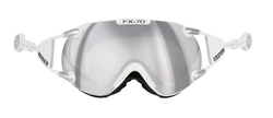 Goggles Casco FX70 Carbonic White Silver - 2024/25