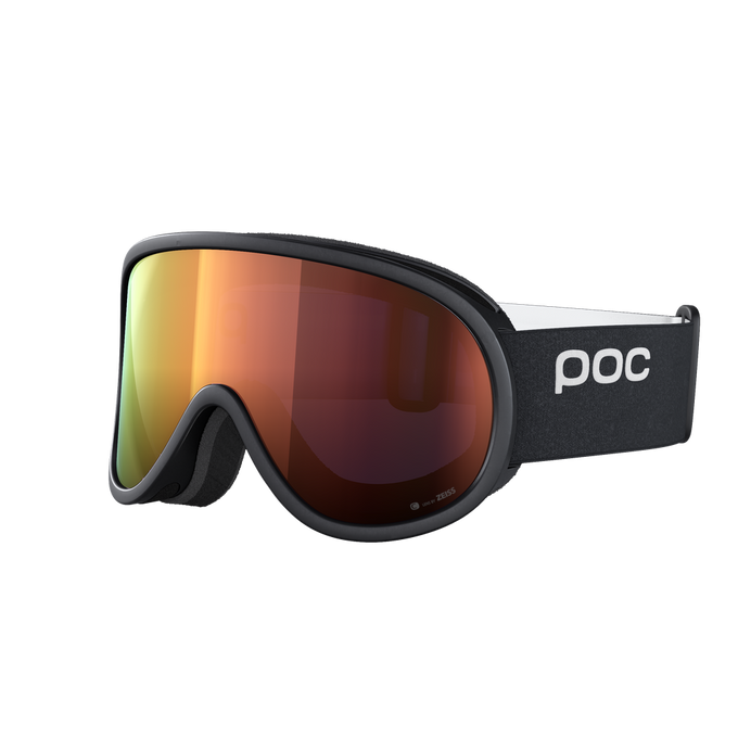 Skibrille POC Retina Uranium Black/Partly Sunny Orange - 2024/25