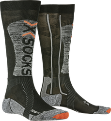 Skisocken X-Socks Ski Energizer LT 4.0 Black/Stone Grey Melange - 2023/24