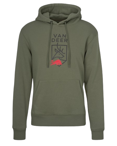 Hoodie Van Deer Logo Hoodie Khaki - 2024/25