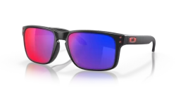 Sonnenbrille Oakley Holbrook Matte Black/Positive Red Iridium - 2023