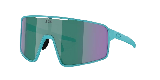 Sonnenbrille BLIZ P001 Frame Matte Turquoise with Blue Green Lenses