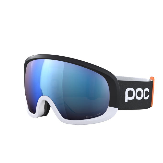 Skibrille POC Fovea Mid Race Uranium Black/Hydrogen White/Partly Sunny Blue - 2023/24