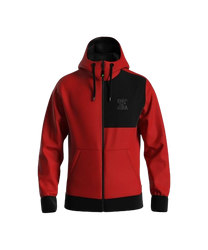 Bluse ENERGIAPURA Sweatshirt Full Zip With Hood Kopaonik Red - 2022/23