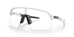 Sonnenbrille Oakley Sutro Lite Matte White / Clear Photochromic - 2023 