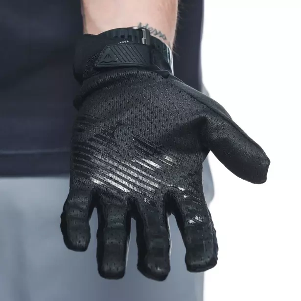 Cycling gloves Hgc Hybrid Gloves Black/Black - 2023