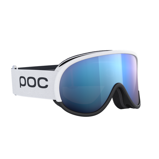 Ski goggles POC Retina Race Hydrogen White/Uranium Black/Partly Sunny Blue - 2023/24