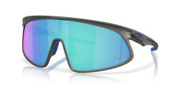 Sonnenbrille OAKLEY RSLV Matte Grey Smoke Frame/Prizm Sapphire  Lenses