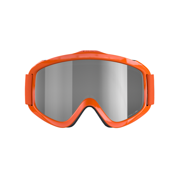 Goggles POC POCito Iris Fluorescent Orange/Partly Sunny Light Silver - 2024/25