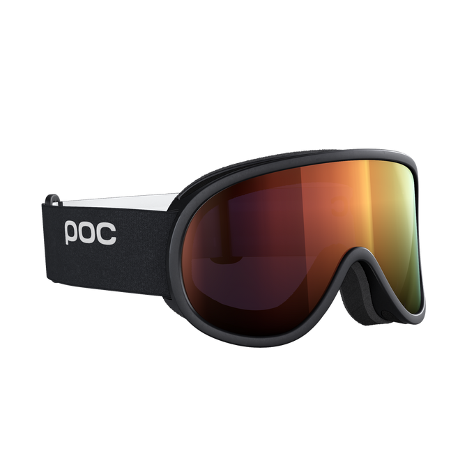 Skibrille POC Retina Uranium Black/Partly Sunny Orange - 2024/25