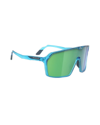 Sunglasses Rudy Project SPINSHIELD Crystal Azur/Multilaser Green