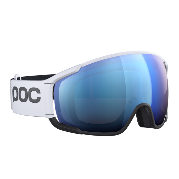 Goggles POC Zonula Race Hydrogen White/Uranium Black/Partly Sunny Blue - 2023/24