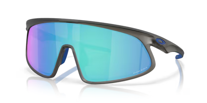 Sonnenbrille OAKLEY RSLV Matte Grey Smoke Frame/Prizm Sapphire  Lenses