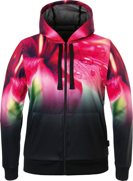 ENERGIAPURA Sweatshirt Full Zip With Hood Kalmar Life Lily - 2022/23