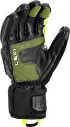 Gloves LEKI Griffin Pro 3D Black/Neon - 2024/25